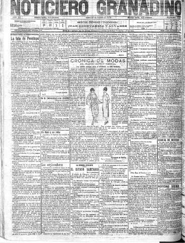 'Noticiero Granadino' - Año XV Número 5252  - 1918 Octubre 28
