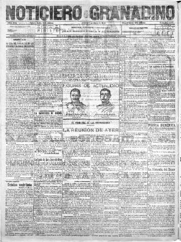'Noticiero Granadino' - Año XVI Número 5383  - 1919 Marzo 09