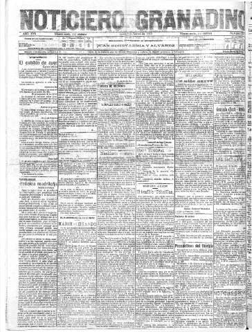 'Noticiero Granadino' - Año XVII Número 5661  - 1920 Febrero 05