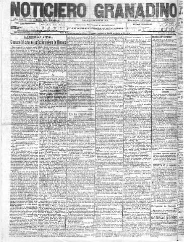 'Noticiero Granadino' - Año XVII Número 5702  - 1920 Marzo 24