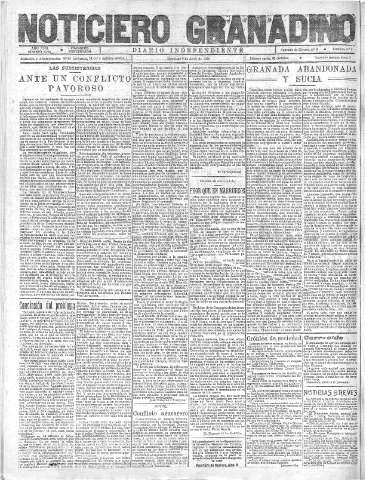 'Noticiero Granadino' - Año XVIII Número 5781  - 1921 Abril 03