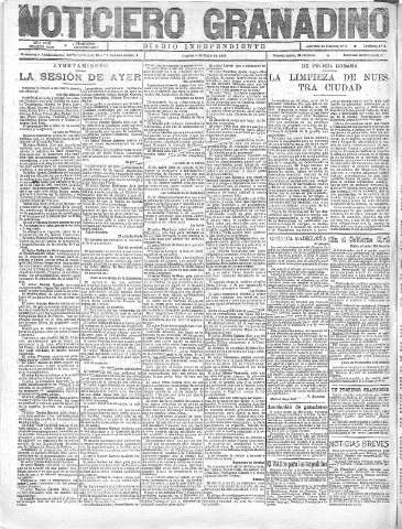 'Noticiero Granadino' - Año XVIII Número 5808  - 1921 Mayo 05