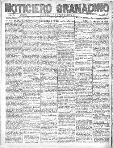 'Noticiero Granadino' - Año XVIII Número 5832  - 1921 Junio 03
