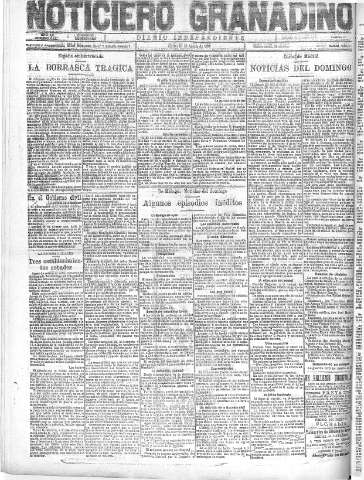 'Noticiero Granadino' - Año XX Número 6517  - 1923 Agosto 28