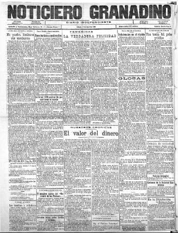 'Noticiero Granadino' - Año XXIII Número 7316  - 1926 Abril 10