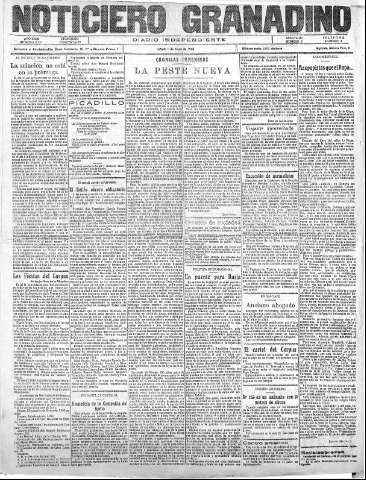 'Noticiero Granadino' - Año XXIII Número 7339  - 1926 Mayo 08