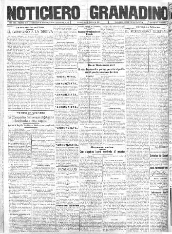 'Noticiero Granadino' - Año XXX Número 9457  - 1933 Marzo 10