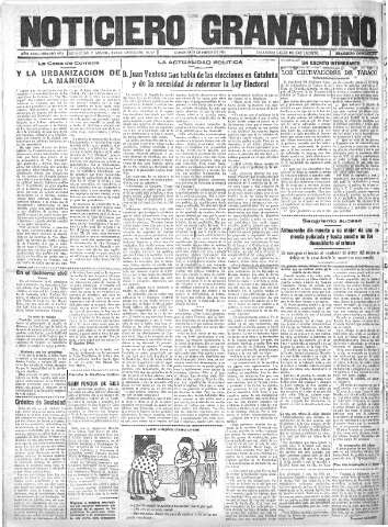 'Noticiero Granadino' - Año XXXI Número 9732  - 1934 Enero 28