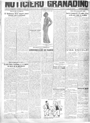 'Noticiero Granadino' - Año XXXI Número 9770  - 1934 Marzo 14