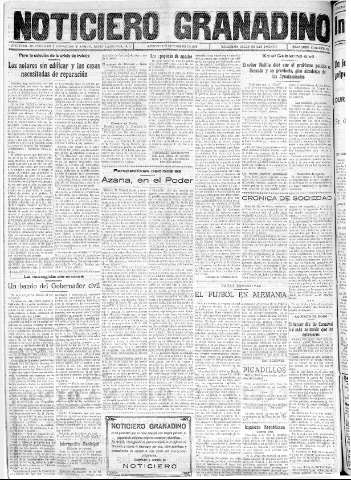'Noticiero Granadino' - Año XXXIII Número 10362  - 1936 Febrero 26