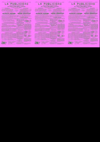 'La publicidad  : diario de avisos noticias y telegramas. Eco fiel de la opinión y verdadero defensor de los intereses morales y materiales de Granada y su provincia' - Año III Número 120  - 1885 Junio 18