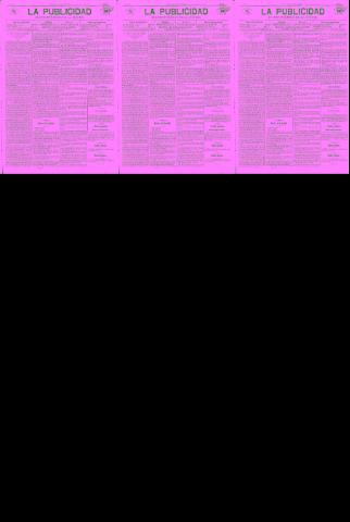 'La publicidad  : diario de avisos noticias y telegramas. Eco fiel de la opinión y verdadero defensor de los intereses morales y materiales de Granada y su provincia' - Año IV Número 225  - 1886 Junio 04