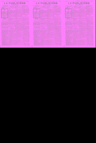 'La publicidad  : diario de avisos noticias y telegramas. Eco fiel de la opinión y verdadero defensor de los intereses morales y materiales de Granada y su provincia' - Año IV Número 277  - 1886 Agosto 10