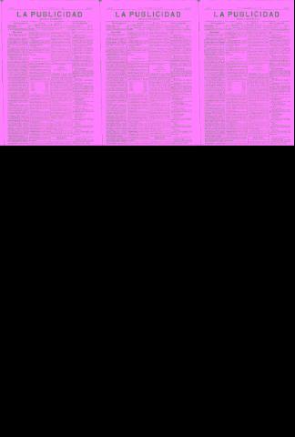 'La publicidad  : diario de avisos noticias y telegramas. Eco fiel de la opinión y verdadero defensor de los intereses morales y materiales de Granada y su provincia' - Año IV Número 284  - 1886 Agosto 18