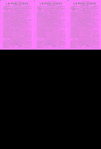 'La publicidad  : diario de avisos noticias y telegramas. Eco fiel de la opinión y verdadero defensor de los intereses morales y materiales de Granada y su provincia' - Año IV Número 285  - 1886 Agosto 19