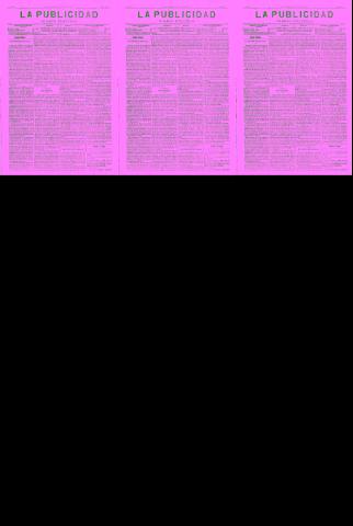 'La publicidad  : diario de avisos noticias y telegramas. Eco fiel de la opinión y verdadero defensor de los intereses morales y materiales de Granada y su provincia' - Año IV Número 296  - 1886 Agosto 31