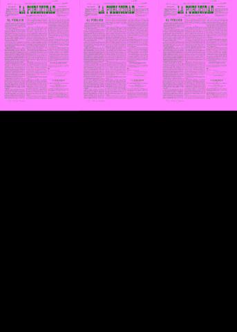 'La publicidad  : diario de avisos noticias y telegramas. Eco fiel de la opinión y verdadero defensor de los intereses morales y materiales de Granada y su provincia' - Año XIII Número 3157  - 1895 Enero 01