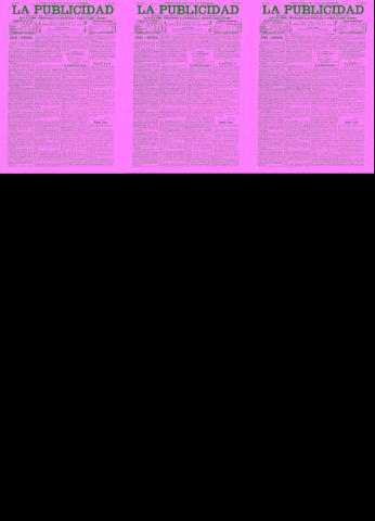 'La publicidad  : diario de avisos noticias y telegramas. Eco fiel de la opinión y verdadero defensor de los intereses morales y materiales de Granada y su provincia' - Año XIII Número 3222  - 1895 Marzo 29