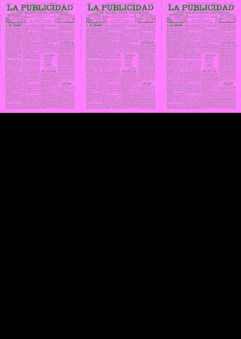 'La publicidad  : diario de avisos noticias y telegramas. Eco fiel de la opinión y verdadero defensor de los intereses morales y materiales de Granada y su provincia' - Año XIII Número 3229  - 1895 Abril 05