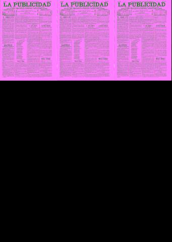 'La publicidad  : diario de avisos noticias y telegramas. Eco fiel de la opinión y verdadero defensor de los intereses morales y materiales de Granada y su provincia' - Año XIII Número 3289  - 1895 Junio 05