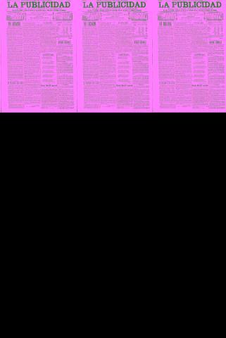 'La publicidad  : diario de avisos noticias y telegramas. Eco fiel de la opinión y verdadero defensor de los intereses morales y materiales de Granada y su provincia' - Año XIII Número 3344  - 1895 Julio 31