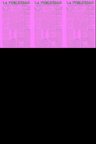 'La publicidad  : diario de avisos noticias y telegramas. Eco fiel de la opinión y verdadero defensor de los intereses morales y materiales de Granada y su provincia' - Año XIII Número 3364  - 1895 Agosto 20