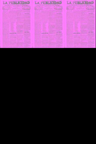 'La publicidad  : diario de avisos noticias y telegramas. Eco fiel de la opinión y verdadero defensor de los intereses morales y materiales de Granada y su provincia' - Año XIII Número 3382  - 1895 Septiembre 07