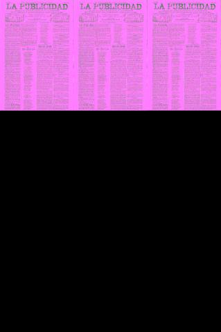 'La publicidad  : diario de avisos noticias y telegramas. Eco fiel de la opinión y verdadero defensor de los intereses morales y materiales de Granada y su provincia' - Año XIII Número 3446  - 1895 Noviembre 10