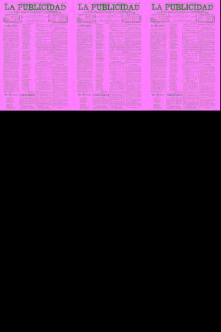 'La publicidad  : diario de avisos noticias y telegramas. Eco fiel de la opinión y verdadero defensor de los intereses morales y materiales de Granada y su provincia' - Año XIII Número 3460  - 1895 Noviembre 24