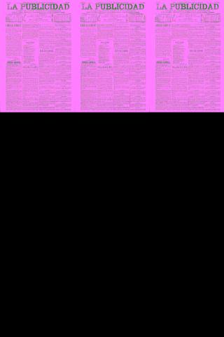 'La publicidad  : diario de avisos noticias y telegramas. Eco fiel de la opinión y verdadero defensor de los intereses morales y materiales de Granada y su provincia' - Año XIV Número 3498  - 1896 Enero 08