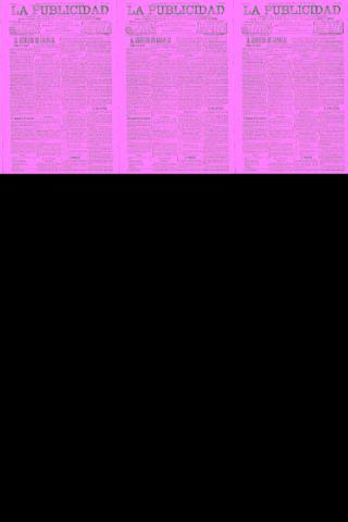'La publicidad  : diario de avisos noticias y telegramas. Eco fiel de la opinión y verdadero defensor de los intereses morales y materiales de Granada y su provincia' - Año XIV Número 3519  - 1896 Enero 29