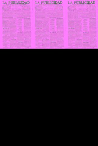 'La publicidad  : diario de avisos noticias y telegramas. Eco fiel de la opinión y verdadero defensor de los intereses morales y materiales de Granada y su provincia' - Año XIV Número 3534  - 1896 Febrero 13