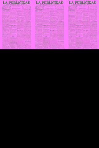 'La publicidad  : diario de avisos noticias y telegramas. Eco fiel de la opinión y verdadero defensor de los intereses morales y materiales de Granada y su provincia' - Año XIV Número 3544  - 1896 Febrero 23