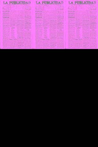 'La publicidad  : diario de avisos noticias y telegramas. Eco fiel de la opinión y verdadero defensor de los intereses morales y materiales de Granada y su provincia' - Año XIV Número 3605  - 1896 Abril 25