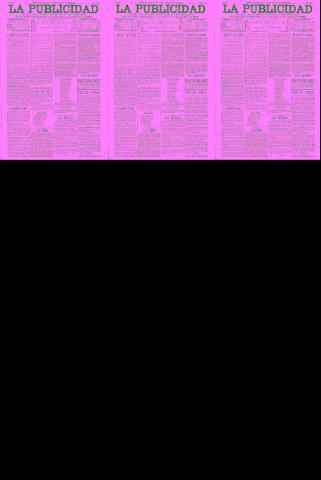 'La publicidad  : diario de avisos noticias y telegramas. Eco fiel de la opinión y verdadero defensor de los intereses morales y materiales de Granada y su provincia' - Año XIV Número 3622  - 1896 Mayo 22