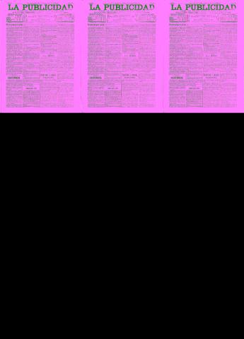 'La publicidad  : diario de avisos noticias y telegramas. Eco fiel de la opinión y verdadero defensor de los intereses morales y materiales de Granada y su provincia' - Año XIV Número 3670  - 1896 Julio 09