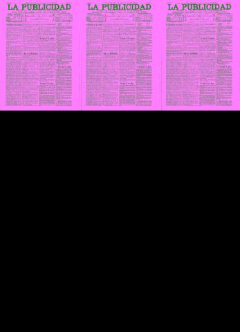'La publicidad  : diario de avisos noticias y telegramas. Eco fiel de la opinión y verdadero defensor de los intereses morales y materiales de Granada y su provincia' - Año XIV Número 3671  - 1896 Julio 10