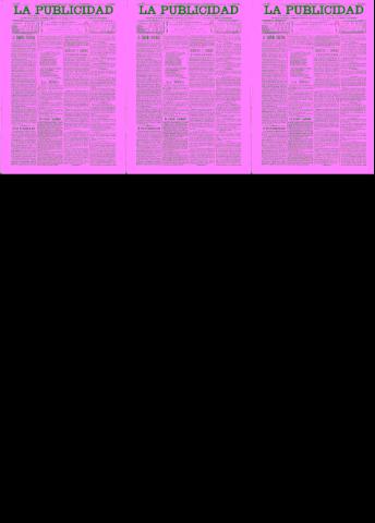 'La publicidad  : diario de avisos noticias y telegramas. Eco fiel de la opinión y verdadero defensor de los intereses morales y materiales de Granada y su provincia' - Año XIV Número 3684  - 1896 Julio 23