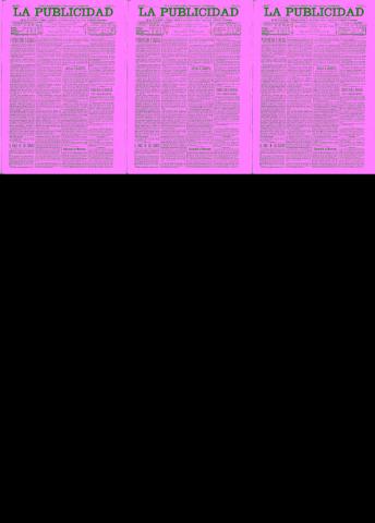 'La publicidad  : diario de avisos noticias y telegramas. Eco fiel de la opinión y verdadero defensor de los intereses morales y materiales de Granada y su provincia' - Año XIV Número 3717  - 1896 Agosto 25