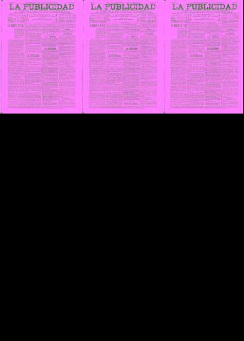 'La publicidad  : diario de avisos noticias y telegramas. Eco fiel de la opinión y verdadero defensor de los intereses morales y materiales de Granada y su provincia' - Año XIV Número 3722  - 1896 Agosto 30