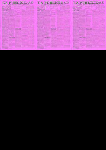 'La publicidad  : diario de avisos noticias y telegramas. Eco fiel de la opinión y verdadero defensor de los intereses morales y materiales de Granada y su provincia' - Año XIV Número 3777  - 1896 Octubre 25
