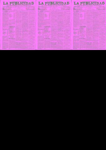 'La publicidad  : diario de avisos noticias y telegramas. Eco fiel de la opinión y verdadero defensor de los intereses morales y materiales de Granada y su provincia' - Año XIV Número 3786  - 1896 Noviembre 03