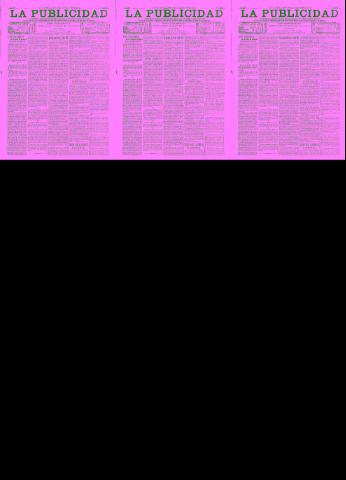 'La publicidad  : diario de avisos noticias y telegramas. Eco fiel de la opinión y verdadero defensor de los intereses morales y materiales de Granada y su provincia' - Año XV Número 3845  - 1897 Enero 02