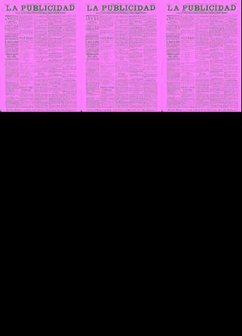 'La publicidad  : diario de avisos noticias y telegramas. Eco fiel de la opinión y verdadero defensor de los intereses morales y materiales de Granada y su provincia' - Año XV Número 3859  - 1897 Enero 16