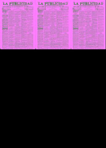 'La publicidad  : diario de avisos noticias y telegramas. Eco fiel de la opinión y verdadero defensor de los intereses morales y materiales de Granada y su provincia' - Año XV Número 3862  - 1897 Enero 19