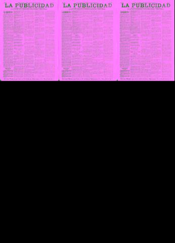 'La publicidad  : diario de avisos noticias y telegramas. Eco fiel de la opinión y verdadero defensor de los intereses morales y materiales de Granada y su provincia' - Año XV Número 3864  - 1897 Enero 21