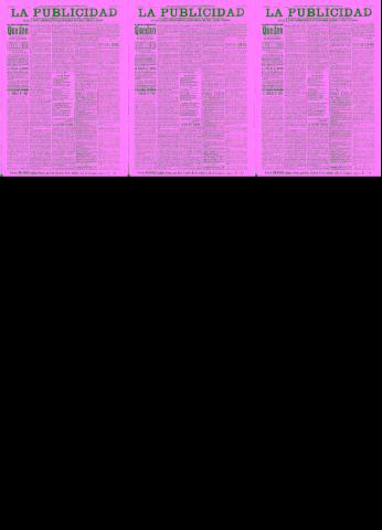 'La publicidad  : diario de avisos noticias y telegramas. Eco fiel de la opinión y verdadero defensor de los intereses morales y materiales de Granada y su provincia' - Año XV Número 3866  - 1897 Enero 23