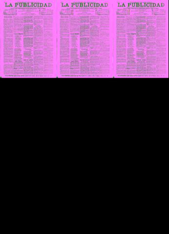 'La publicidad  : diario de avisos noticias y telegramas. Eco fiel de la opinión y verdadero defensor de los intereses morales y materiales de Granada y su provincia' - Año XV Número 3867  - 1897 Enero 24