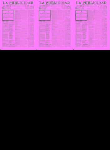 'La publicidad  : diario de avisos noticias y telegramas. Eco fiel de la opinión y verdadero defensor de los intereses morales y materiales de Granada y su provincia' - Año XV Número 3880  - 1897 Febrero 09
