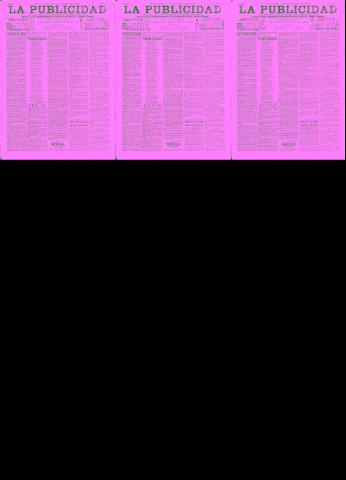 'La publicidad  : diario de avisos noticias y telegramas. Eco fiel de la opinión y verdadero defensor de los intereses morales y materiales de Granada y su provincia' - Año XV Número 3918  - 1897 Marzo 19